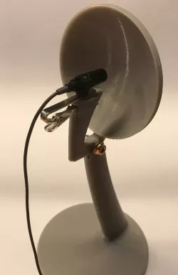 Microphone parabola stand