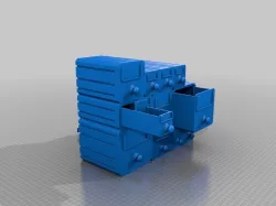 Modular Interlocking Drawers