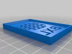 molde galleta 3d