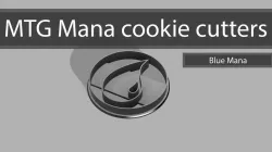 MTG Mana Cookies (Blue)