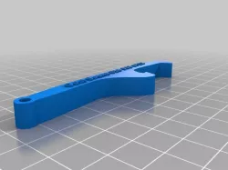 My Customized Bottle opener (with text + hole)