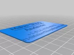 My Customized Business card maker