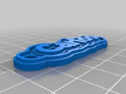 My Customized Multiline Tag or Keychain