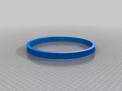 My Customized Parametric Pulley Library - Customizer Optimized