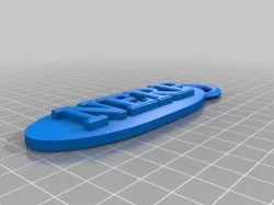 Nerf keychain (Stl File )