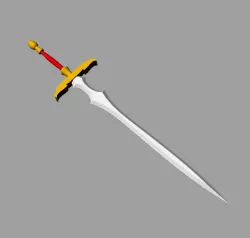 Noble elf sword (simple version)