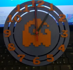 Pac-Man Wall Clock