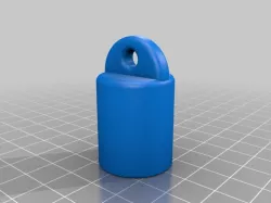 POL gas fitting cap