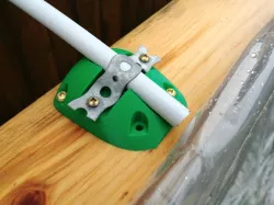 PVC Tubing Clamp Bracket