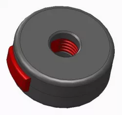 Quick release nut for cymbal