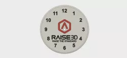 RAISE3D CLOCK