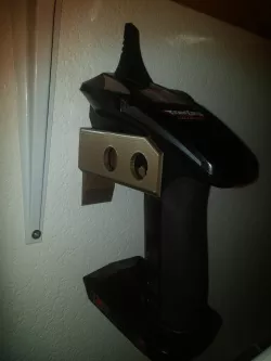 RC controller wall mount