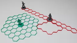 RPG hexagonal grid AOE templates