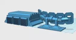 Scifi Radar and Bunker