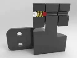 Self Closing Hinge with Lock Position