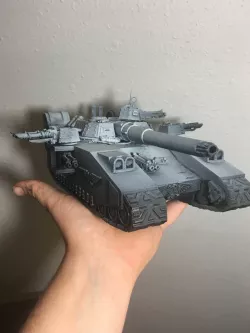 Shadowblade heavy tank for small printer