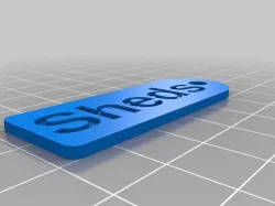 Shed Key Ring