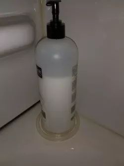Shower / Bath Shampoo & Conditioner Bottle Coaster