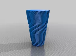 Sine Cube Vase 2