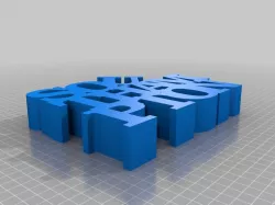 Southampton Word 3d