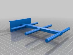 spool sewing thread holder. organizador de hilos. pegboard
