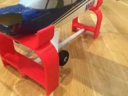 Stand for micro RC planes