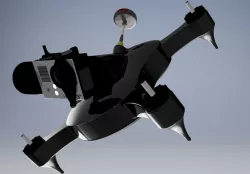 teal gimbal mount (Feiyu Tech G3)