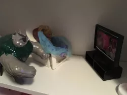 TV Bench for Barbie TV