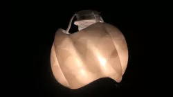 Twisted CosSin Lamp Shade
