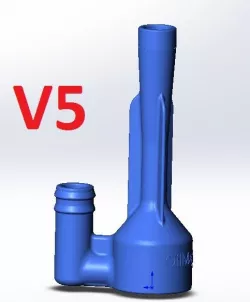 Water venturi pump V5 (0.4 m3/hr capacity)