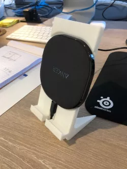 Wireless charger stander for anker porweport Qi10