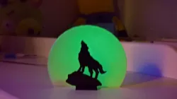Wolf, moon and nightspirits