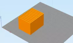10x 2.5 HDD Hard drive container tray