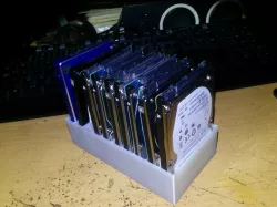 10x 2.5 HDD Hard drive container tray / LID