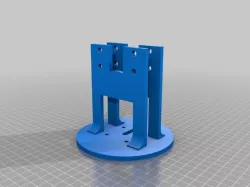 2020 aluminium Robotic Arm swivel base with nema 17
