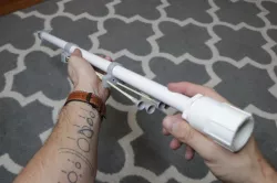 3D Printing and PVC Blowgun!