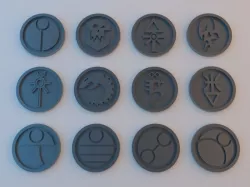 40k Tokens - Xenos - 40mm x 4mm 