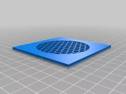 60mm fan speaker grill