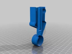 Airbus inspired throttle lever for Saitek throttle quadrant