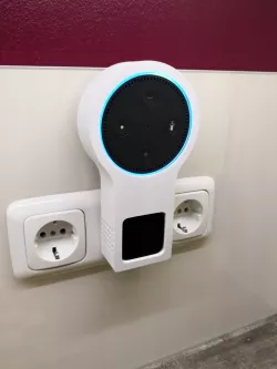 Alexa wall socket carrier