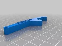 Ashley Bottle opener (with text + hole)