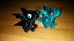 Baby Dragon with Custom Eyes
