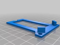 Base para elevar bateria en Holybro Shuriken 180