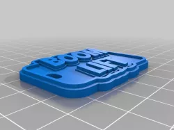 Boom Lift Keychain