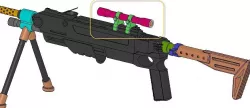 Bug-a-salt gun scope kit