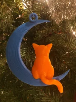Cat and Moon Multi-Extruder Remix