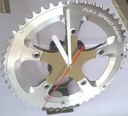 Chainring Clock with support