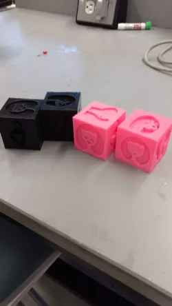 Cubes for Insanity Puzzle with happy animals