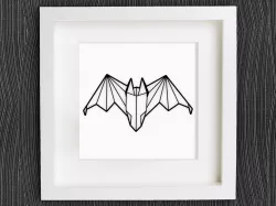 Customizable Origami Bat