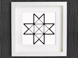 Customizable Origami Froebel Star